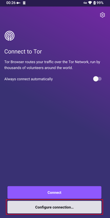 Configure Tor Browser for Android